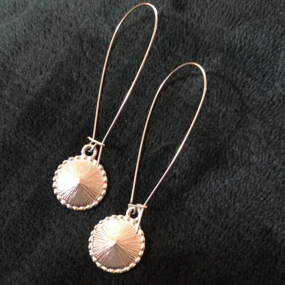 Watermelon Rivoli Earrings - Picture 2 of 2